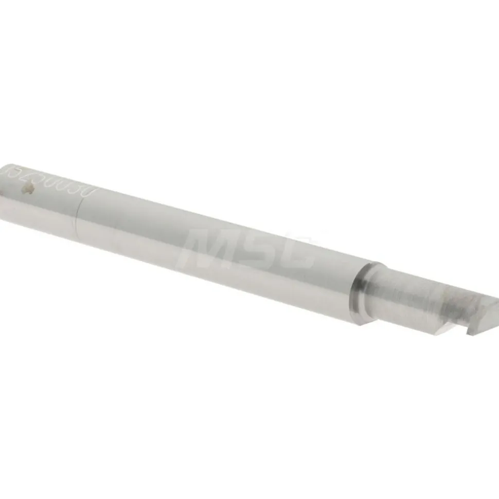 Grooving Tool: 1/4" Shank Dia, 0.0305" Groove Width