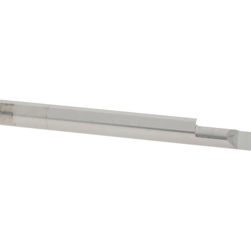 Grooving Tool: 1/4" Shank Dia, 0.0305" Groove Width