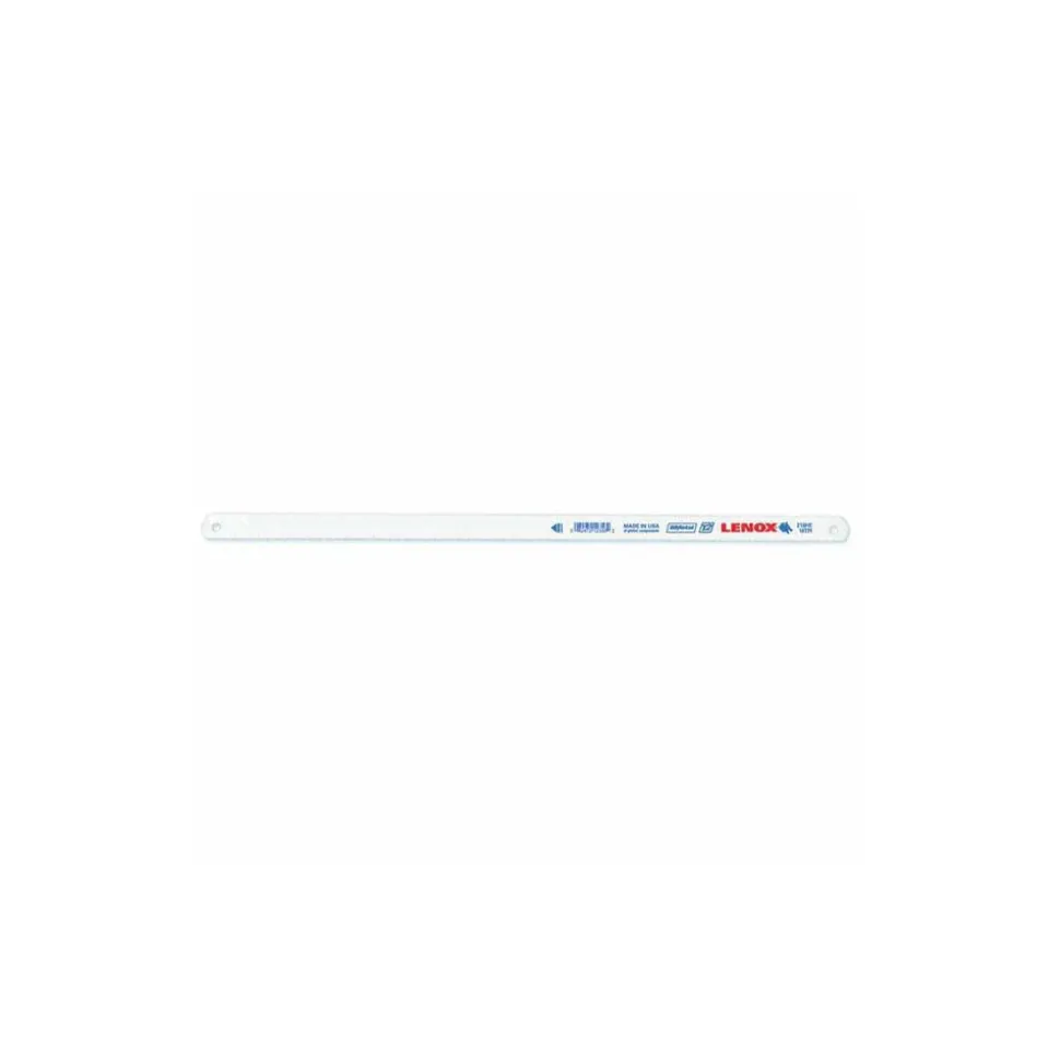 Hand Hacksaw Blades: Blade Material: Bi-Metal; Fractional Blade Length: 12; Blade Width (Inch): 1/2; Blade Thickness (Decimal Inch): 0.0230