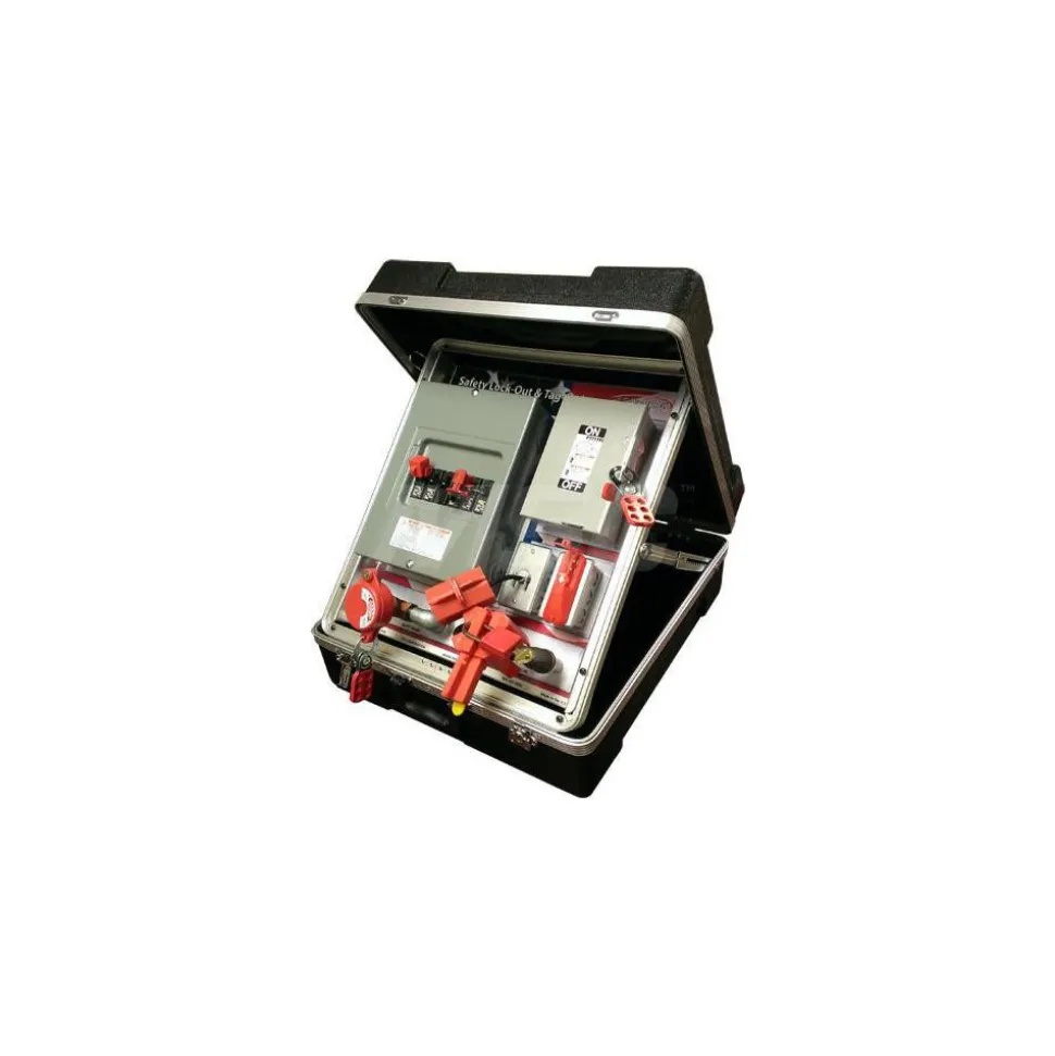 Hands-On Training Cart: Portable Hands-On Lock Out/Tag Out Training System, Hands-On Station