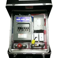 Hands-On Training Cart: Portable Hands-On Lock Out/Tag Out Training System, Hands-On Station