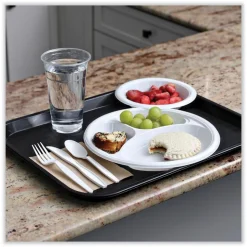 Heavyweight Polystyrene Plastic Cutlery, Fork, White, 1000/Carton