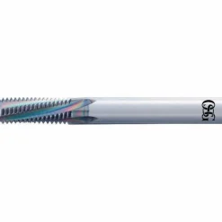 Helical Flute Thread Mill: 1/4-20, 4 Flute, 0.2500" Shank Dia, Solid Carbide