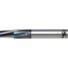 Helical Flute Thread Mill: 1/8-27, 4 Flute, 0.3130" Shank Dia, Solid Carbide