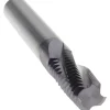 Helical Flute Thread Mill: 1/2-13, Internal, 4 Flute, 0.3750" Shank Dia, Solid Carbide