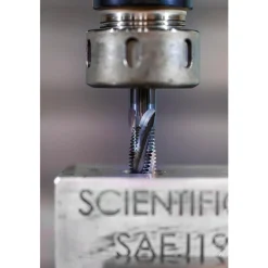 Helical Flute Thread Mill: 5/16-24, Internal, 3 Flute, 0.2500" Shank Dia, Solid Carbide