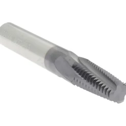 Helical Flute Thread Mill: 1/2-14, Internal, 4 Flute, 0.5000" Shank Dia, Solid Carbide