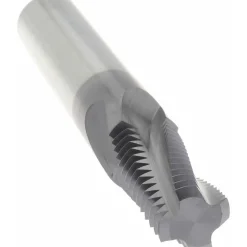 Helical Flute Thread Mill: 1/2-14, Internal, 4 Flute, 0.5000