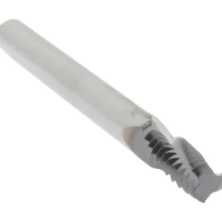 Helical Flute Thread Mill: 1/4-20, Internal, 3 Flute, 0.1870" Shank Dia, Solid Carbide