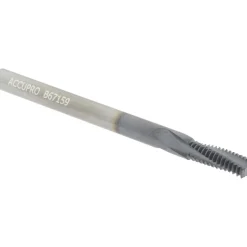 Helical Flute Thread Mill: 1/4-28, Internal, 3 Flute, 0.1875" Shank Dia, Solid Carbide
