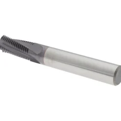 Helical Flute Thread Mill: 3/4-16, Internal, 4 Flute, 0.5000" Shank Dia, Solid Carbide