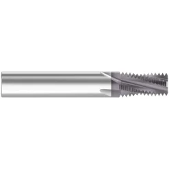 Helical Flute Thread Mill: 1-11-1/2, Internal & External, 4 Flute, 0.6250" Shank Dia, Solid Carbide