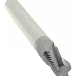 Helical Flute Thread Mill: 1/4-18, Internal, 4 Flute, 0.3750" Shank Dia, Solid Carbide