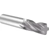 Helical Flute Thread Mill: 7/8-14, Internal & External, 4 Flute, 0.5000" Shank Dia, Solid Carbide