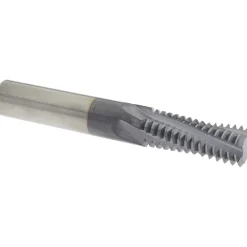 Helical Flute Thread Mill: 5/8-11, Internal, 4 Flute, 0.5000" Shank Dia, Solid Carbide