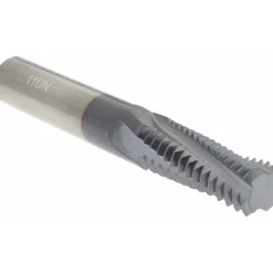 Helical Flute Thread Mill: 5/8-11, Internal, 4 Flute, 0.5000
