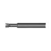 Helical Flute Thread Mill: #6-32, Internal, 3 Flute, 0.2500" Shank Dia, Solid Carbide