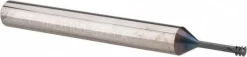 Helical Flute Thread Mill: #6-32, Internal, 3 Flute, 0.2500" Shank Dia, Solid Carbide