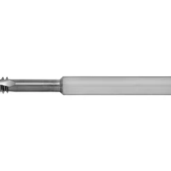 Helical Flute Thread Mill: 3/8-16, Internal, 3 Flute, 0.3750" Shank Dia, Solid Carbide