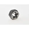 Hex Rethreading Die: M16x2, Right Hand, Carbon Steel