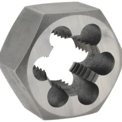 Hex Rethreading Die: M20x2.5, Right Hand, Carbon Steel