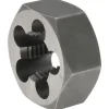 Hex Rethreading Die: M14x1.5, Right Hand, Carbon Steel