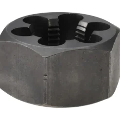 Hex Rethreading Die: 7/8-14, Right Hand, Carbon Steel