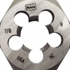 Hex Rethreading Die: 1-8, Right Hand, Carbon Steel