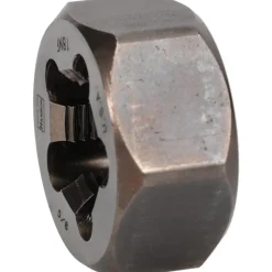 Hex Rethreading Die: 5/8-18, Right Hand, Carbon Steel