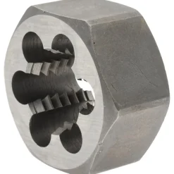 Hex Rethreading Die: 3/4-10, Right Hand, Carbon Steel