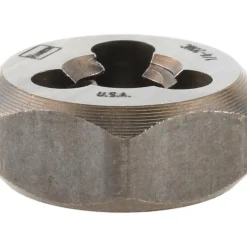 Hex Rethreading Die: 1/4-20, Right Hand, Carbon Steel