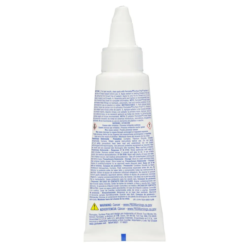 High Performance Thread Sealant, 50 mL
