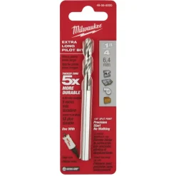 High Speed Steel Pilot Bit 1/4