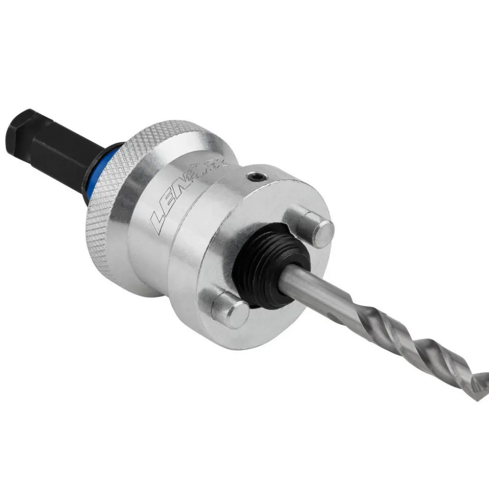Hole-Cutting Tool Arbors: Tool Compatibility: 1-1/4 to 6 in Hole Saws; Hole Saw Compatibility: Lenox Hole Saws; Minimum Saw Diameter Compatibility: 1.25 in; Maximum Saw Diameter Compatibility: 6 in