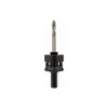 Hole Saw Arbor: Straight Shank, Drill Pilot