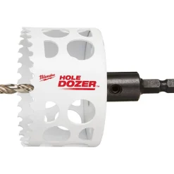 Hole Saw: 3" Saw Dia, 1-1/2" Cut Depth