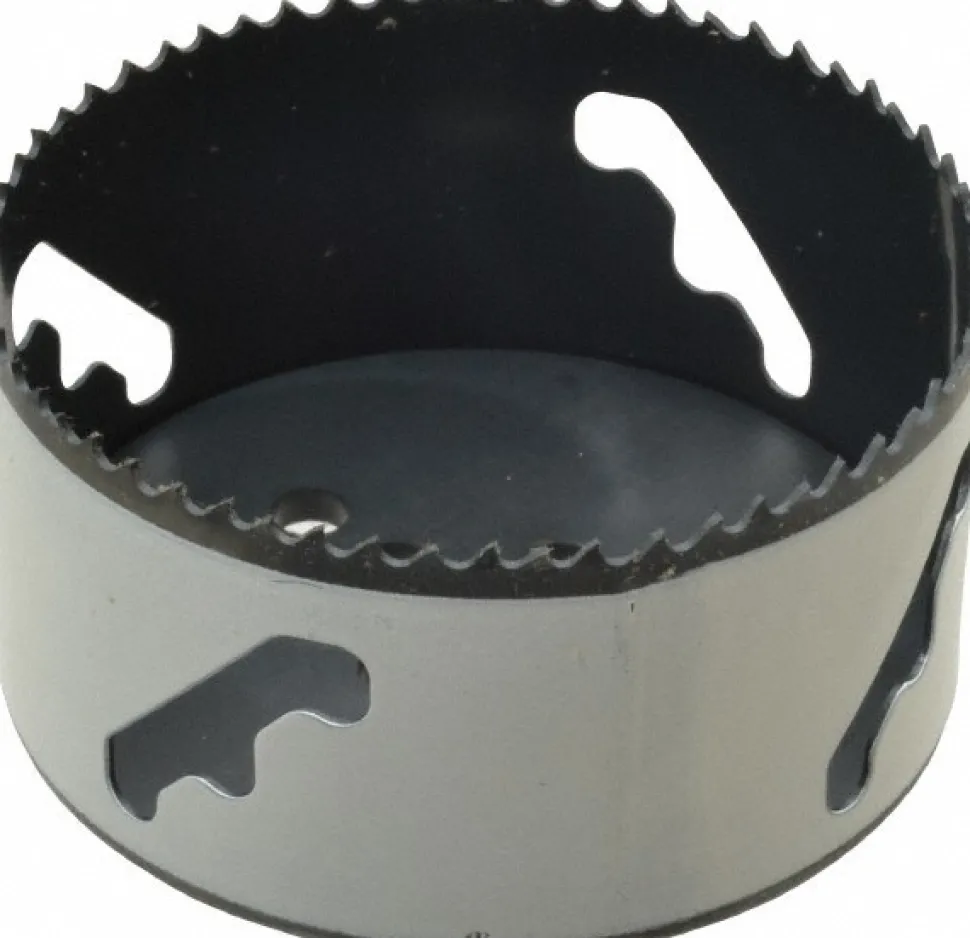 Hole Saw: 4" Saw Dia, 1-1/2" Cut Depth