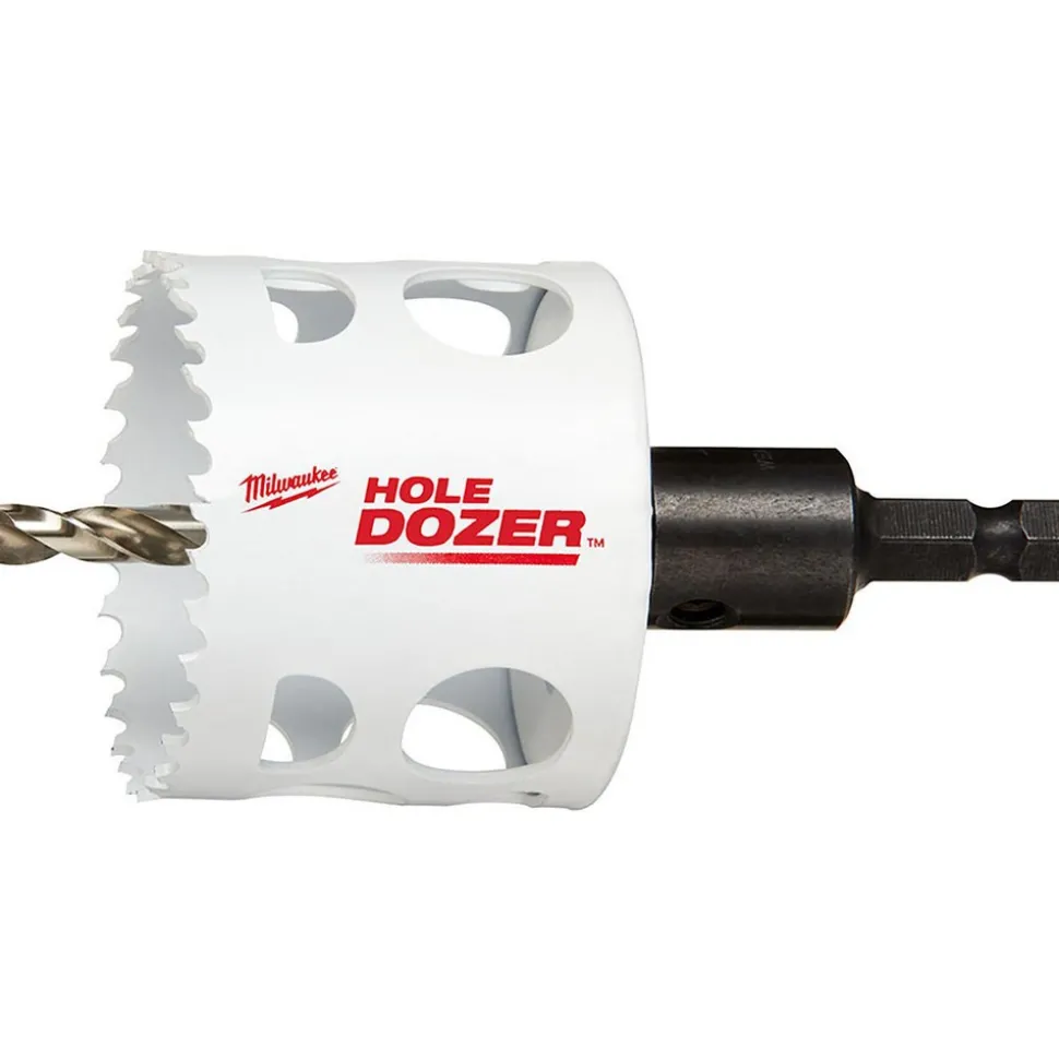 Hole Saw: 2-1/4" Saw Dia, 1-1/2" Cut Depth