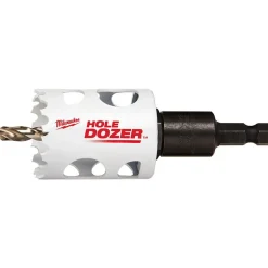 Hole Saw: 1-1/2" Saw Dia, 1-1/2" Cut Depth