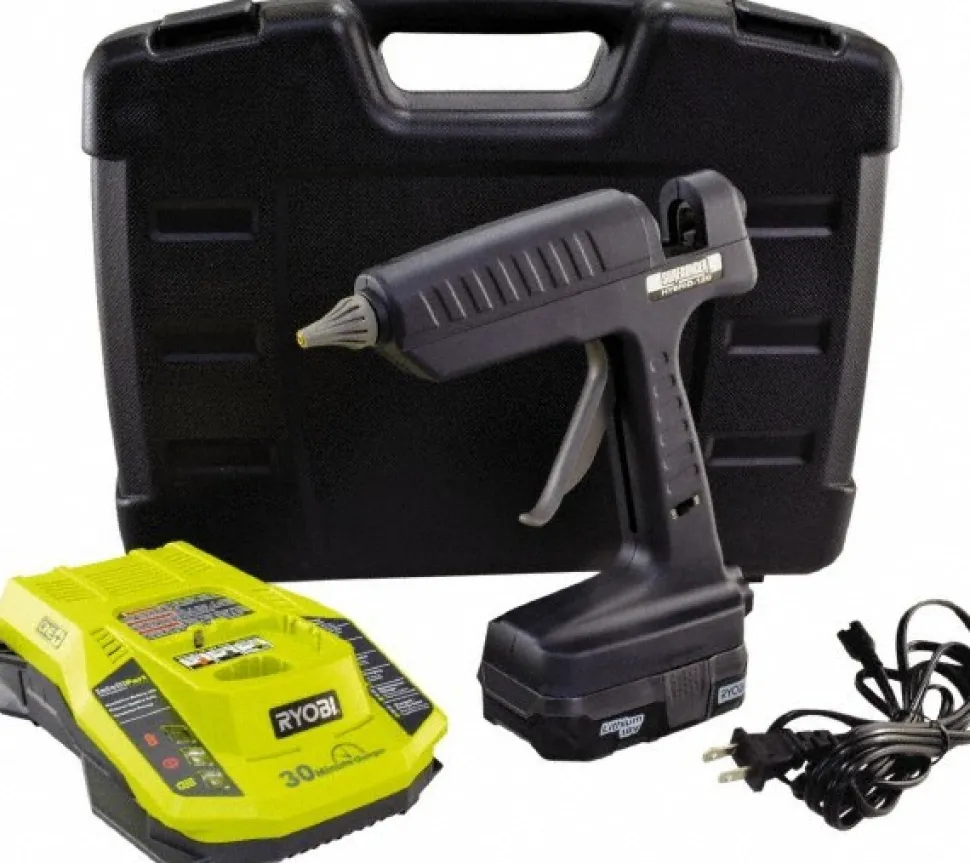Hot Melt Glue Gun: Electric, Black