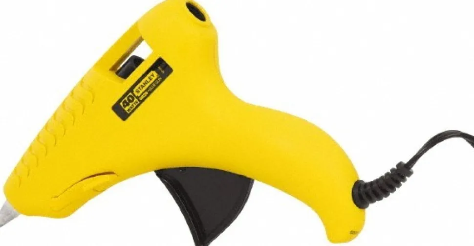 Hot Melt Glue Gun: Electric, Black & Yellow