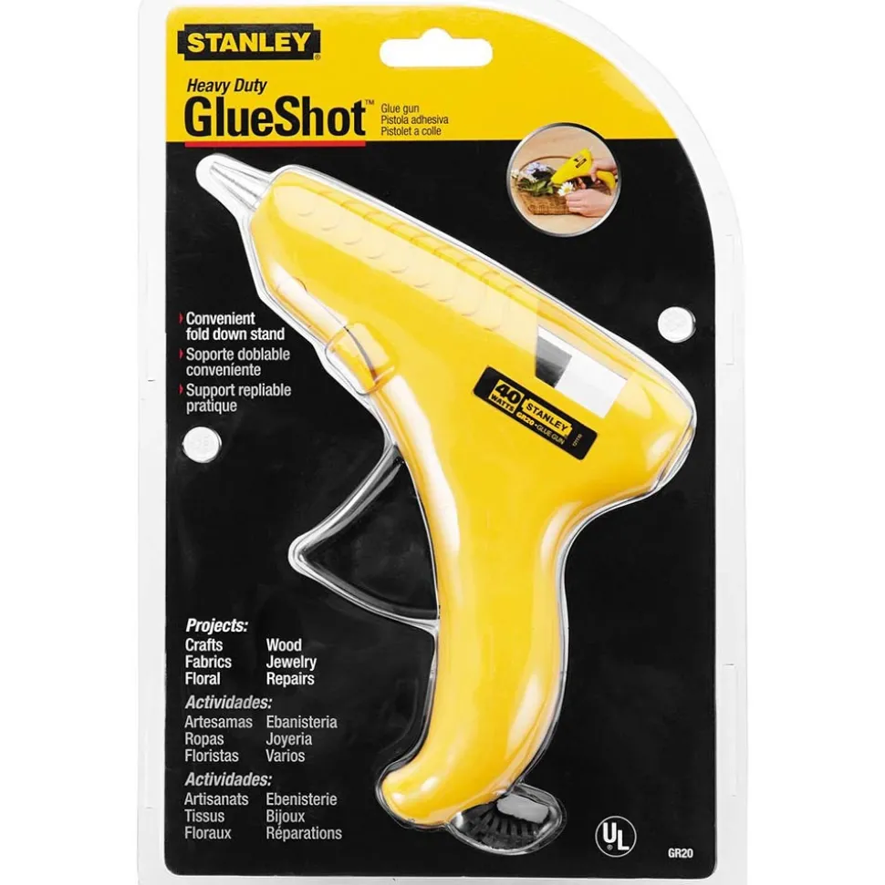 Hot Melt Glue Gun: Electric, Black & Yellow