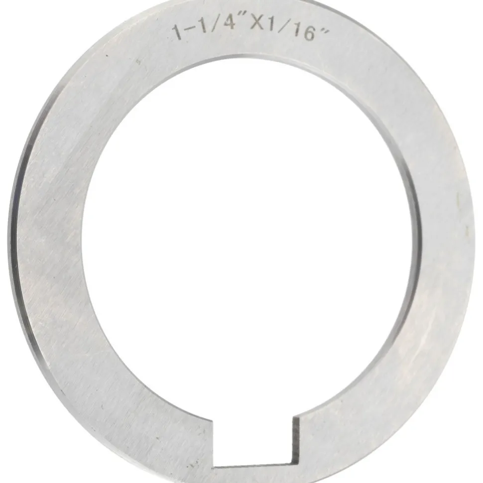 1-1/4" ID x 1-3/4" OD, Alloy Steel Machine Tool Arbor Spacer