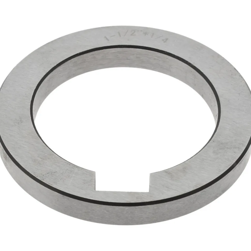 1-1/2" ID x 2-1/8" OD, Alloy Steel Machine Tool Arbor Spacer