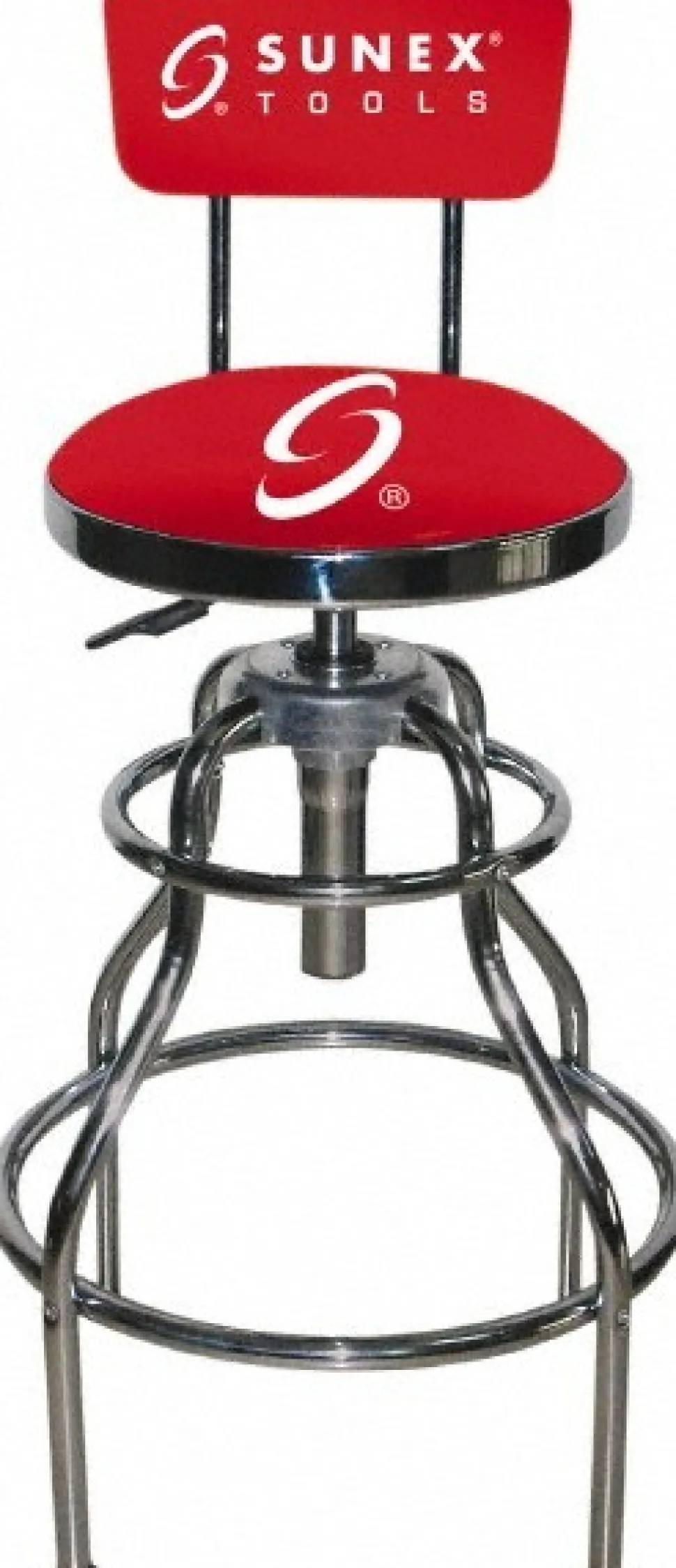 33 Inch High, Stationary Adjustable Height Stool