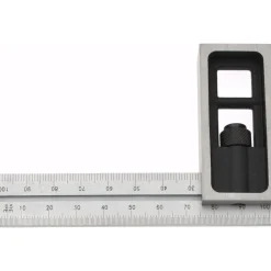 4 Inch Long, English and Metric Double Square