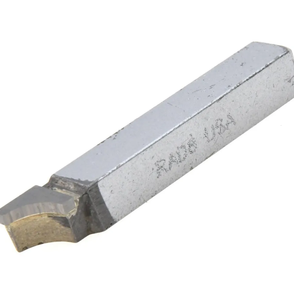 2-1/2 Inch Long, 1/4 Inch Radius, Right Hand, Concave, RAD Style Radius Cutting Tool Bit