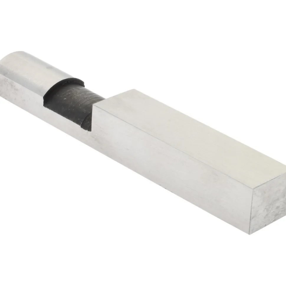 2.366 Inch Overall Length, 0.315 Inch Jaw Thickness, 0.25 Inch Radius, Gage Block Cylindrical Jaws