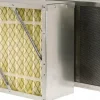8 Inch Thick x 12 Inch Wide, Synthetic Plus Activated Carbon 95 Percent Rigid Cell Plus Adsorption Module Air Filter
