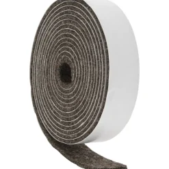 1/8 Inch Thick x 1 Inch Wide x 10 Ft. Long, Felt Stripping